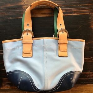 Women’s small Coach tote